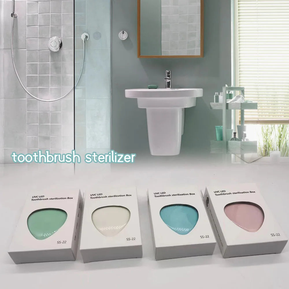 UV mini travel toothbrush sanitizer