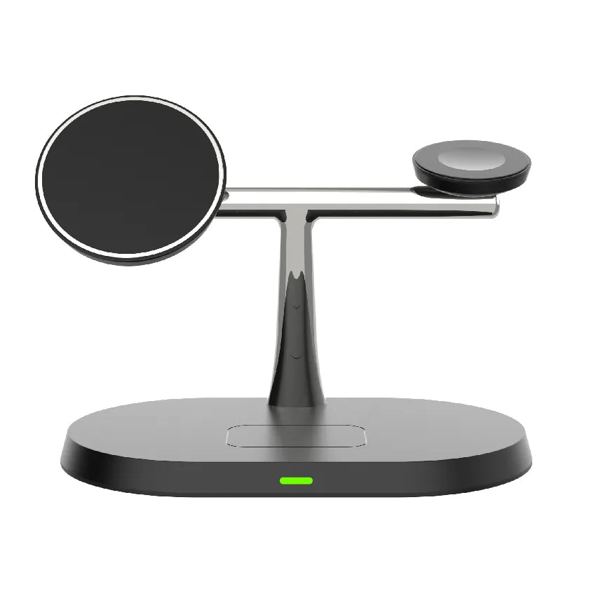 3 in 1 Magnetic wireless charger stand for iPhone 14,13,12/Pro Max Airpods/Pro Apple Watch 8,7